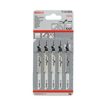 Bosch T101BR 5'li Paket Dekupaj Testeresi Bıçağı
