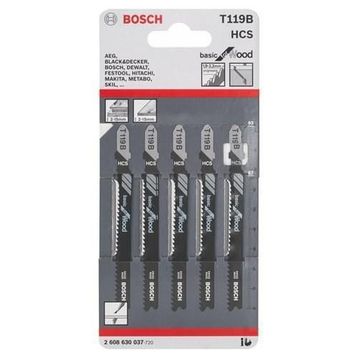 Bosch T119 B Ahşap Dekupaj Testere Bıçağı