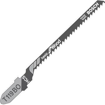 Bosch T119 B Ahşap Dekupaj Testere Bıçağı