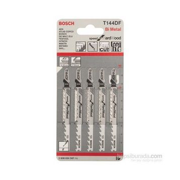 Bosch T144DF 5'li Paket Dekupaj Testeresi Bıçağı