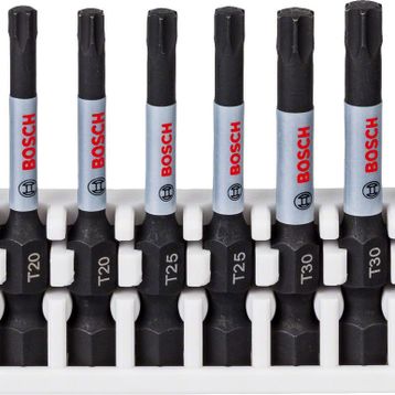 Bosch T15 T20x2 T25x2 T30x2 T40 50 mm 8'li Impact Control Serisi Vidalama Ucu