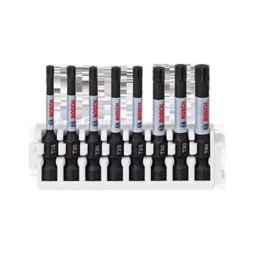 Bosch T15 T20x2 T25x2 T30x2 T40 50 mm 8'li Impact Control Serisi Vidalama Ucu