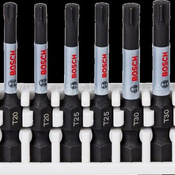 Bosch T15 T20x2 T25x2 T30x2 T40 50 mm 8'li Impact Control Serisi Vidalama Ucu