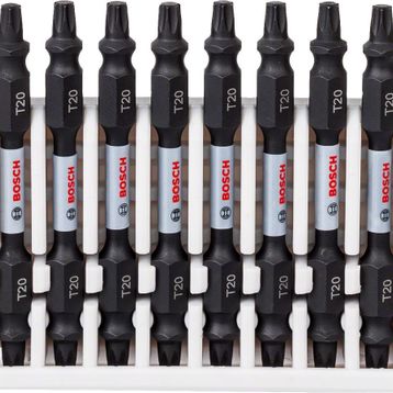 Bosch T20 65 mm 8'li Impact Control Serisi Çift Taraflı Vidalama Ucu