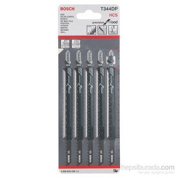 Bosch T344DP 5'li Paket Dekupaj Testeresi Bıçağı