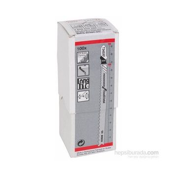 Bosch T345XF 100'lü Dekupaj Testeresi Bıçağı