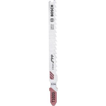 Bosch Temiz Kesim Serisi Akrilik Cam İçin T 102 Bf 5 Li Paket Dekupaj Testeresi Bıçağı