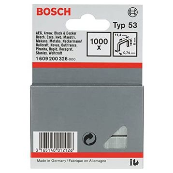 Bosch Tip 53 11.4x0.74x6 mm İnce Zımba Teli