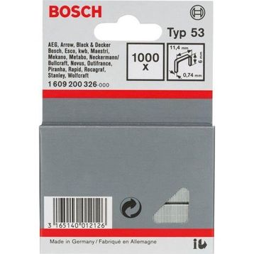 Bosch Tip 53 11.4x0.74x6 mm İnce Zımba Teli