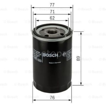 Bosch Toyota Auris 1.4 D-4D 2006-2012 Yağ Filtresi
