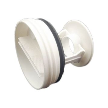 Bosch Uyumlu WAS20763TR Çamaşır Makinesi Su Pompa Filtre Kapağı