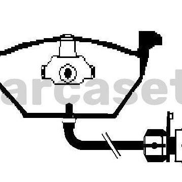 Bosch Volkswagen Caddy 1.9 TDI 2004-2010 Ön Fren Balatası