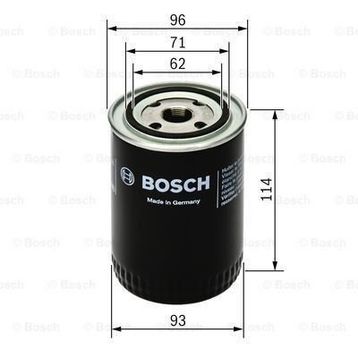 Bosch Volkswagen Passat 2.8 1999-2000 Yağ Filtresi