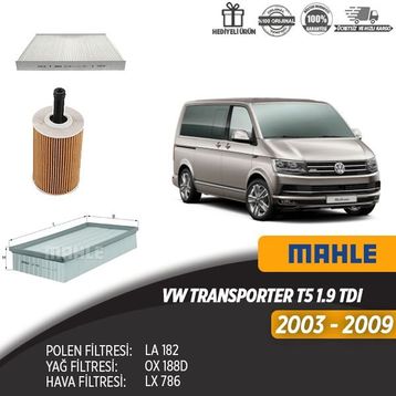 Bosch Volkswagen Transporter T5 1.9 Tdı AXB Filtre Seti