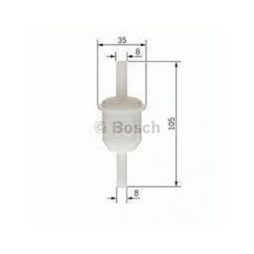 Bosch Volvo 740 2.3 1984-1987 Benzin Filtresi