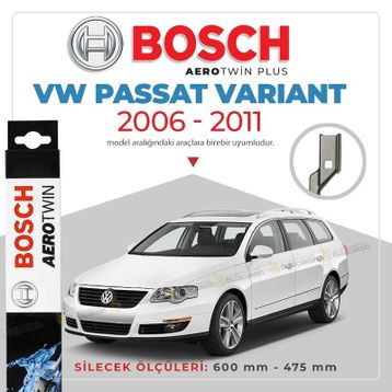 Bosch Vw Passat Variant Muz 2006-2011 Silecek Takımı