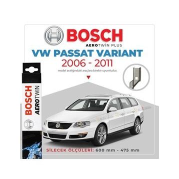 Bosch Vw Passat Variant Muz 2006-2011 Silecek Takımı