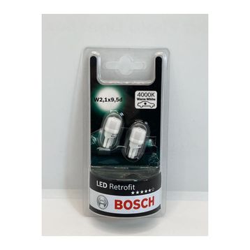 Bosch W5W 4000 Kelvin 12V 1W Warm Whit Retrofit Led