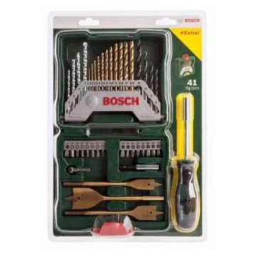 Bosch X-Line 41 Parça Vidalama ve Allen Aksesuar Seti