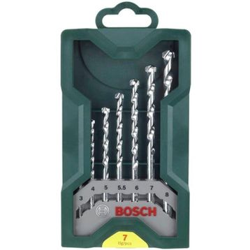 Bosch X-Line 7 Parça Taş Ve Duvar Matkap Ucu
