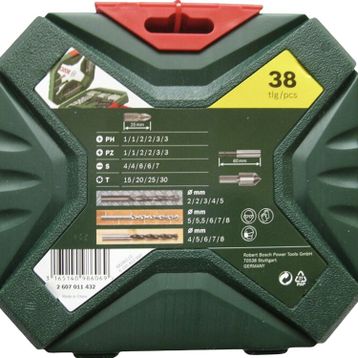 Bosch X-Line Aksesuar Seti 38 Parça-Karışık