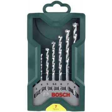 Bosch X-LİNE Mini 7 Parça Beton Seti