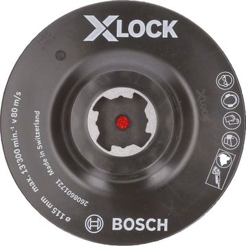 Bosch X - Lock - 115 mm M14 Kağıt Zımpara Tabanı