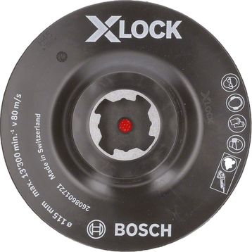 Bosch X - Lock - 115 mm M14 Kağıt Zımpara Tabanı