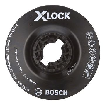 Bosch X - Lock - 115 mm Yumuşak Taban Fiber Disk