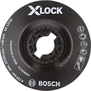 Bosch X - Lock - 115 mm Yumuşak Taban Fiber Disk