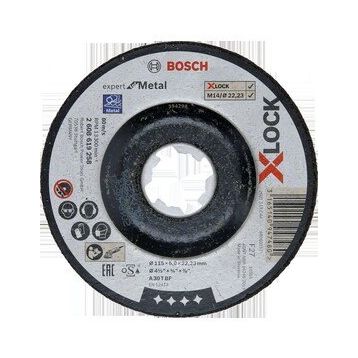 Bosch X-LOCK 115x6.0 mm Expert Serisi Bombeli Metal Taşlama Diski