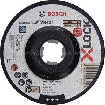 Bosch X-Lock 115x6 Standart For Metal Kesici