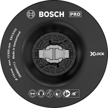 Bosch X-Lock Gri Fiber Disk Tabanları