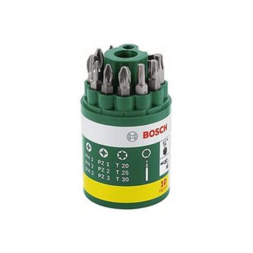 Bosch Yeşil 10 Adet Vidalama Ucu Seti