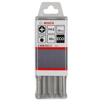 Bosch Yıldız Pz2 49 mm 60 Parça Matkap Ucu