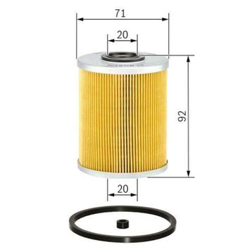Bosch Z13dt Z13dtj X20dth Y20dth Astra G Corsa C Vectra B Vectra C Omega B Frontera B Mazot Filtresi