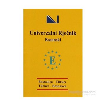 Boşnakça Cep Üniversal Sözlük - Univerzalni Rjecnik Bosanski - Taner Şen