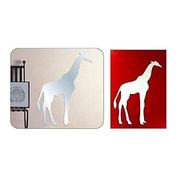 Bosphorus Aynalı Zürafa Şekilli Duvar Sticker