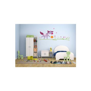 Bosphorus XFG124 Küçük At Desen Pvc 50x70 cm Duvar Stickerı