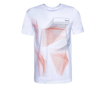 Boss 100 Beyaz Erkek T-Shirt