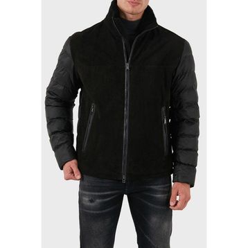 Boss 50524108 001 Siyah Süet Erkek Mont