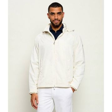 Boss 50564402-118 Erkek Normal Kesim Su Geçirmez Kumaşlı Çıkarılabilir Kapüşonlu Ekru Mont