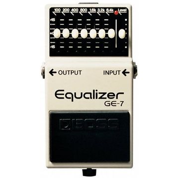 Boss GE-7 7-Bant Grafik Ekolayzır Gitar Pedalı
