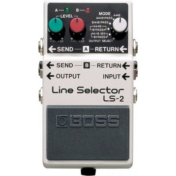 Boss LS-2 Line Selector Compact Pedalı