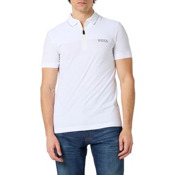 Boss Philix Polo Yaka Beyaz Erkek T-shirt