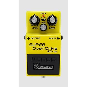 Boss SD-1W Super Overdrive Waza Craft Gitar Pedalı