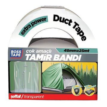 Boss Tape 48 mm 25 mt Şeffaf Tamir Bandı