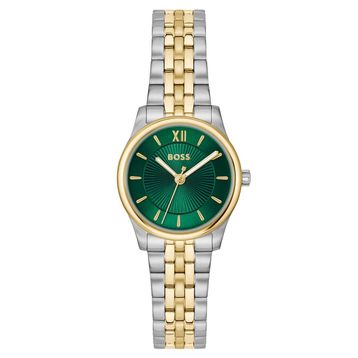 Boss Watches HB1502841 Altın Rengi Metalik Gri Çelik Kadın Kol Saati