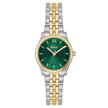 Boss Watches HB1502841 Altın Rengi Metalik Gri Çelik Kadın Kol Saati