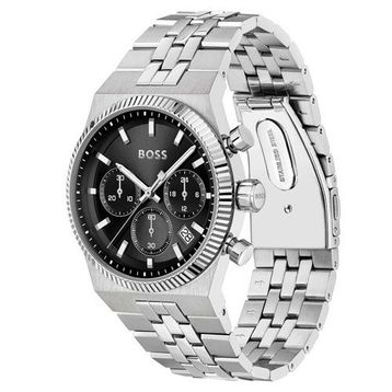 Boss Watches HB1514307 Gri Metalik Çelik Erkek Kol Saati